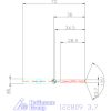 Garant VHM-HPC fúró Weldon DIN 6535 HB 3,7 mm