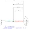 Garant VHM-HPC fúró Weldon DIN 6535 HB 4,3 mm