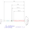 Garant VHM-HPC fúró Weldon DIN 6535 HB 5,4 mm