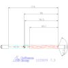 Garant VHM-HPC fúró Weldon DIN 6535 HB 7,3 mm