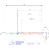 Garant VHM-HPC fúró Weldon DIN 6535 HB 7,6 mm