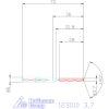 Garant VHM-HPC fúró Weldon DIN 6535 HB 3,7 mm