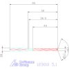 Garant VHM-HPC fúró Weldon DIN 6535 HB 5,1 mm