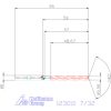 Garant VHM-HPC fúró Weldon DIN 6535 HB 7/32 mm