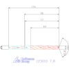 Garant VHM-HPC fúró Weldon DIN 6535 HB 7,8 mm