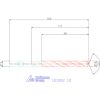 VHM-HPC fúró Weldon DIN 6535 HB 12 mm