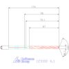 Garant VHM-HPC fúró Weldon DIN 6535 HB 6,1 mm