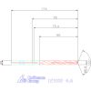 Garant VHM-HPC fúró Weldon DIN 6535 HB 6,6 mm