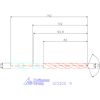 VHM-HPC fúró Weldon DIN 6535 HB 9 mm