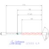 Holex Holex Pro Steel VHM fúró hengeres szárral DIN 6535 HA 6,9 mm