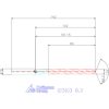 Holex Holex Pro Steel VHM fúró hengeres szárral DIN 6535 HA 8,3 mm