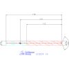 Holex Holex Pro Steel VHM fúró, Weldon DIN 6535 HB 14 mm