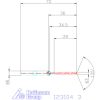 Holex Holex Pro Steel VHM fúró, Weldon DIN 6535 HB 3 mm
