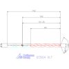 Holex Holex Pro Steel VHM fúró, Weldon DIN 6535 HB 8,7 mm