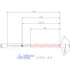 Holex Holex Pro Steel VHM fúró, Weldon DIN 6535 HB 8,8 mm
