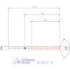 Holex Holex Pro Steel VHM fúró, Weldon DIN 6535 HB 8 mm