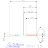Holex VHM nagy teljesítményű fúró Weldon DIN 6535 HB 3,3 mm