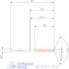 Holex VHM nagy teljesítményű fúró Weldon DIN 6535 HB 4,2 mm