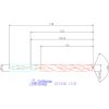 Holex VHM nagy teljesítményű fúró Whistle-Notch DIN 6535 HE 13,8 mm