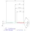 VHM nagy teljesítményű fúró Whistle-Notch DIN 6535 HE 3 mm