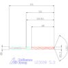 Holex VHM nagy teljesítményű fúró Whistle-Notch DIN 6535 HE 5,3 mm