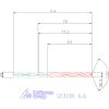 Holex VHM nagy teljesítményű fúró Whistle-Notch DIN 6535 HE 6,6 mm