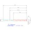 Holex VHM nagy teljesítményű fúró Whistle-Notch DIN 6535 HE 8,8 mm