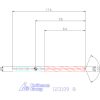 Holex Holex Pro Steel VHM fúró Whistle-Notch DIN 6535 HE 8 mm