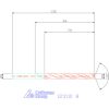 VHM-HPC fúró hengeres szárral DIN 6535 HA 8 mm