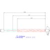 Garant VHM-HPC fúró Weldon DIN 6535 HB 13,5 mm