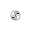 Garant VHM-HPC fúró Weldon DIN 6535 HB 3,3 mm