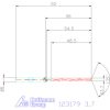 Garant VHM-HPC fúró Weldon DIN 6535 HB 3,7 mm