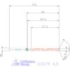 Garant VHM-HPC fúró Weldon DIN 6535 HB 4,5 mm