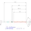 VHM-HPC fúró Weldon DIN 6535 HB 4 mm