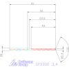 Garant VHM-HPC fúró Weldon DIN 6535 HB 3,4 mm