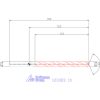 HOLEX Pro Steel VHM fúró hengeres szárral DIN 6535 HA 10 mm