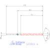HOLEX Pro Steel VHM fúró hengeres szárral DIN 6535 HA 6 mm