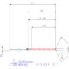 Holex Holex Pro Steel VHM fúró, Weldon DIN 6535 HB 3,7 mm