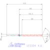 Holex Holex Pro Steel VHM fúró, Weldon DIN 6535 HB 4,6 mm