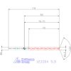 Holex Holex Pro Steel VHM fúró, Weldon DIN 6535 HB 5,5 mm