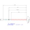 Holex Holex Pro Steel VHM fúró, Weldon DIN 6535 HB 6,8 mm