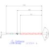 HOLEX Pro Steel VHM fúró, Weldon DIN 6535 HB 6 mm