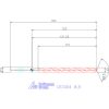 Holex Holex Pro Steel VHM fúró, Weldon DIN 6535 HB 8,5 mm