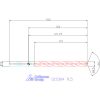 Holex Holex Pro Steel VHM fúró, Weldon DIN 6535 HB 9,5 mm