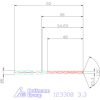 Holex VHM nagy teljesítményű fúró Whistle-Notch DIN 6535 HE 3,3 mm