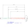 Holex VHM nagy teljesítményű fúró Whistle-Notch DIN 6535 HE 7,5 mm