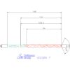 VHM nagy teljesítményű fúró Whistle-Notch DIN 6535 HE 7 mm