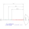 Garant VHM-HPC mélyfurat fúró hengeres szárral DIN 6535 HA 20×D 2,5 mm