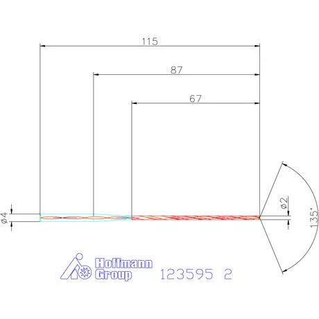 Garant VHM-HPC mélyfurat fúró hengeres szárral DIN 6535 HA 30×D 2 mm