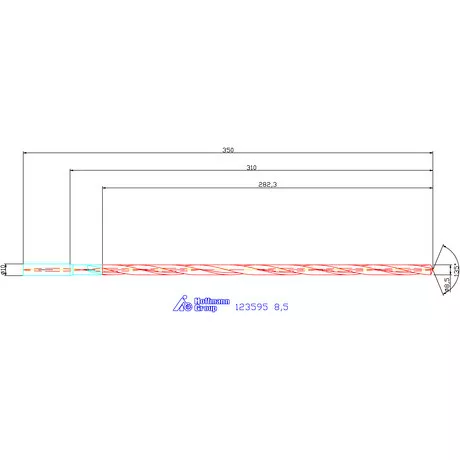 Garant VHM-HPC mélyfurat fúró hengeres szárral DIN 6535 HA 30×D 8,5 mm